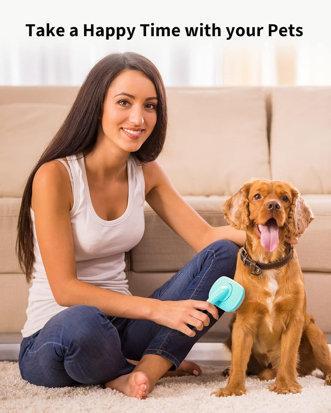 Pet Grooming Dog & Cat Brush