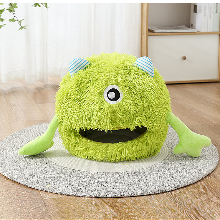 Cat Bed Machine Washable Fluffy Round