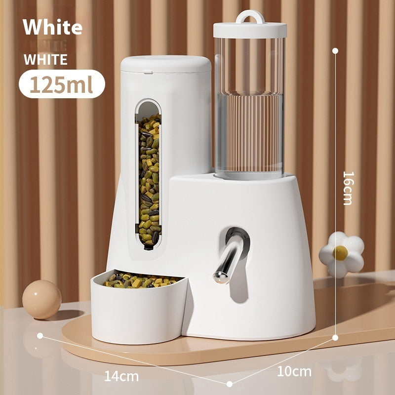 Hamster Automatic Water Feeder Kettle Food Basin