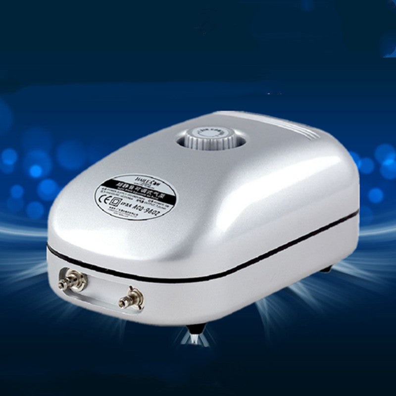 Ultra-Quiet Double Four Head Aquarium Oxygen Air Pump
