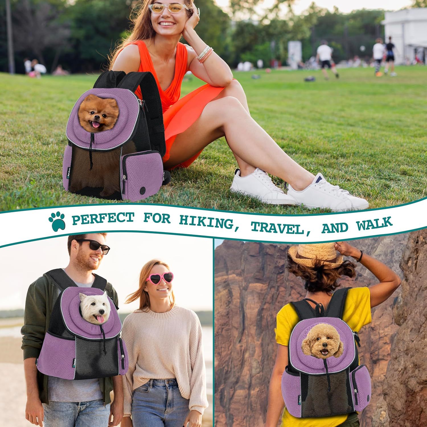 Portable Travel Breathable Outdoor Dog Bag Carrier