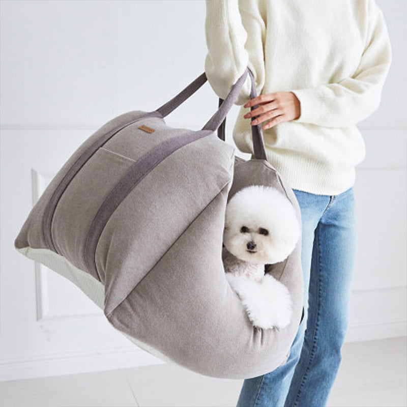Pet Dog Car Carrier Seat Waterproof Basket