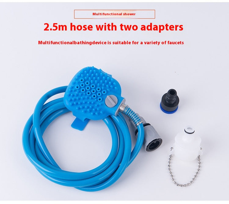 Pet Bathing Gloves Outdoor Shower Dog Bath