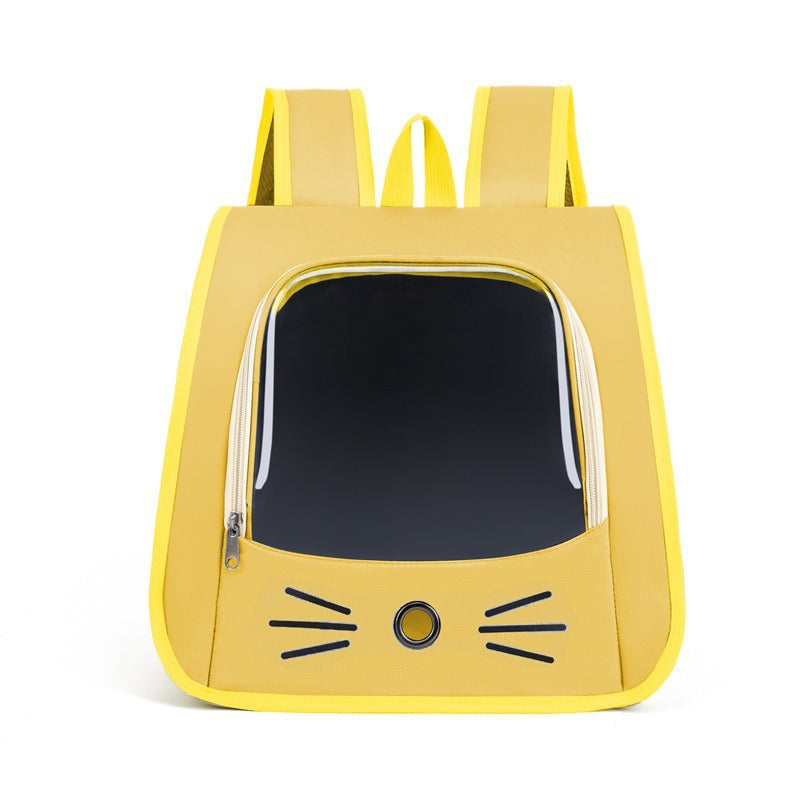 Pet Cat Carrier Backpack Outdoor Shoulders Bag