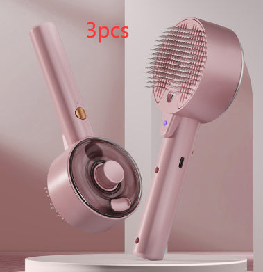 Pet Self Cleaning Brush Grooming Dog Cat Removes Hairs