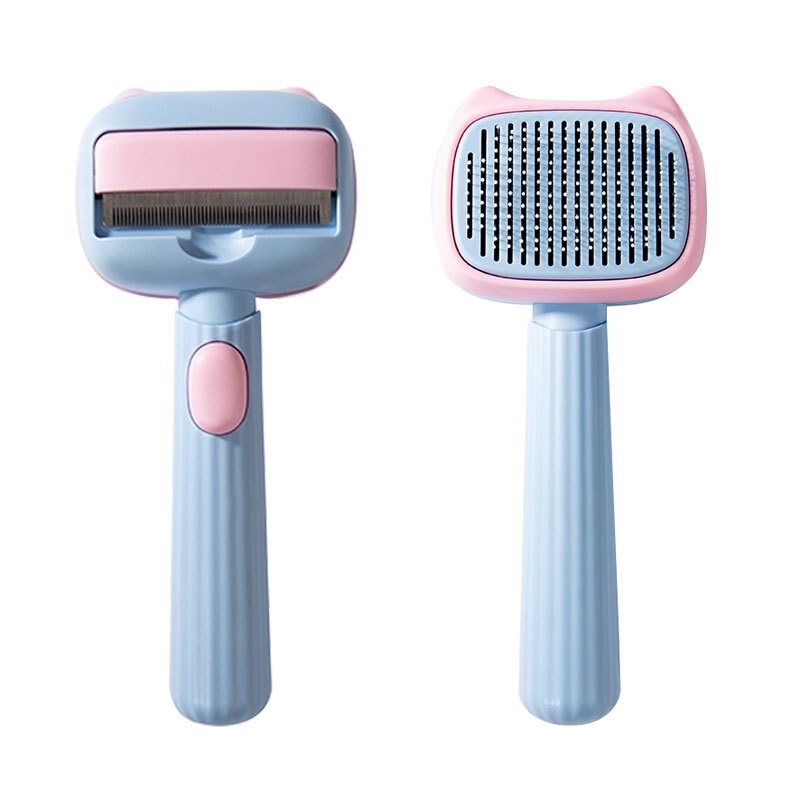 Pet Grooming & Deshedding Brush For Dogs