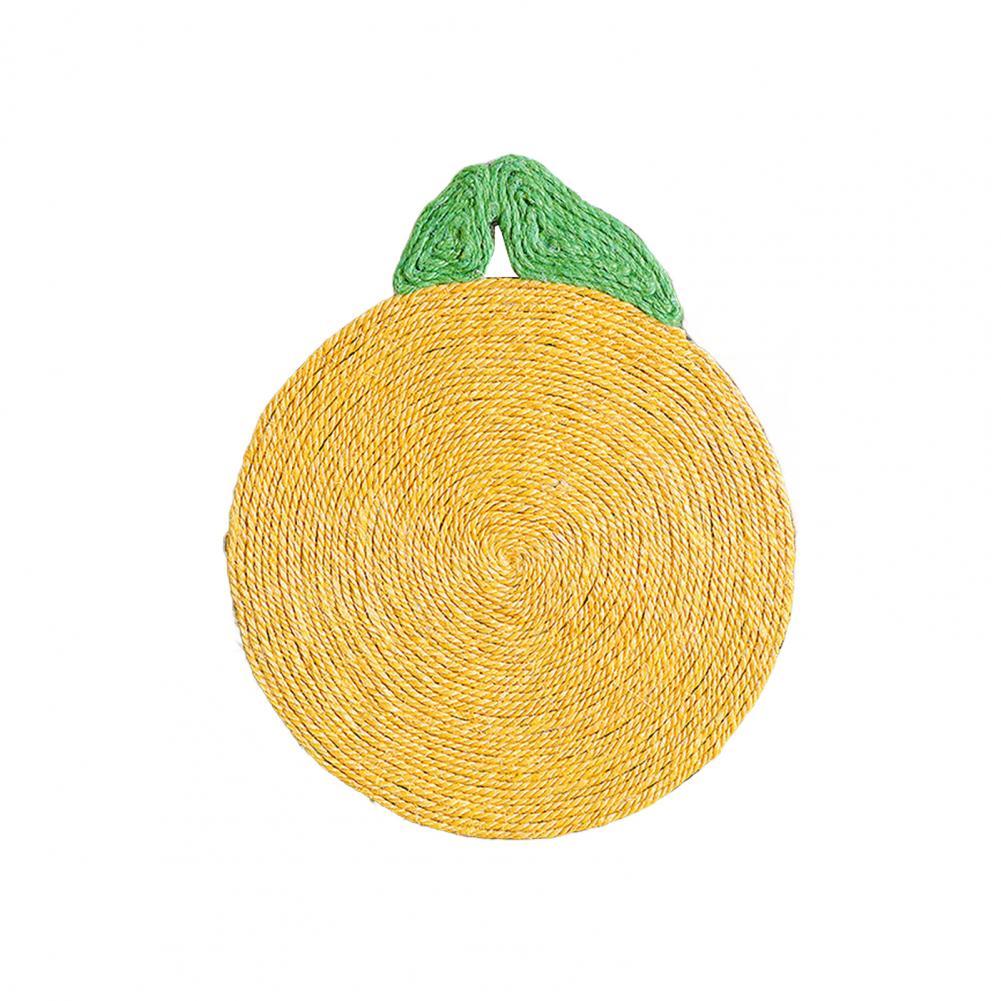 Traceless Hook Sisal Cat Scratching Mat Flower Shape
