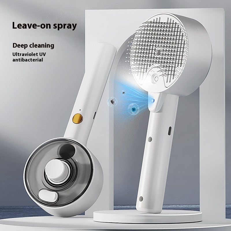 Pet Self Cleaning Brush Grooming Dog Cat Removes Hairs