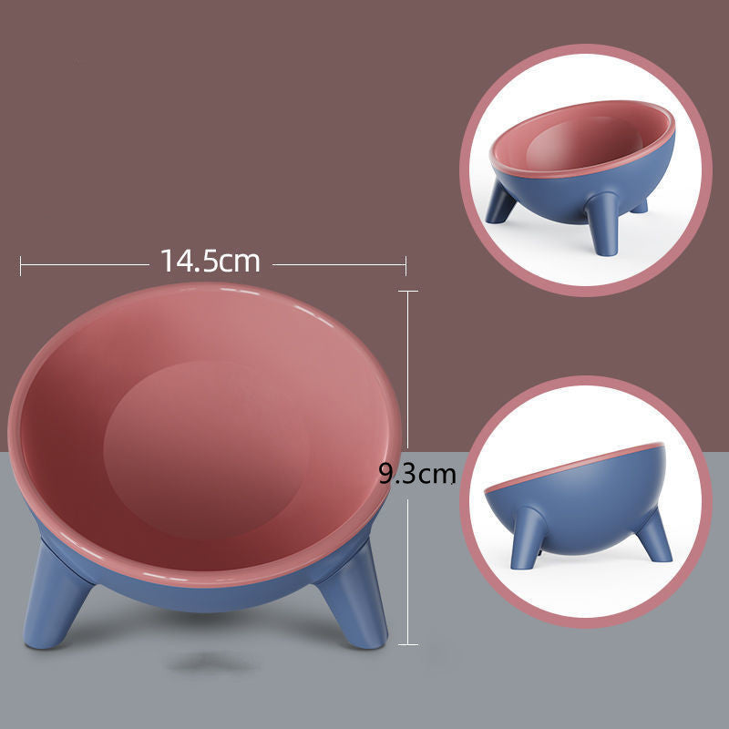 Pet Cat Feeding Food Bowls