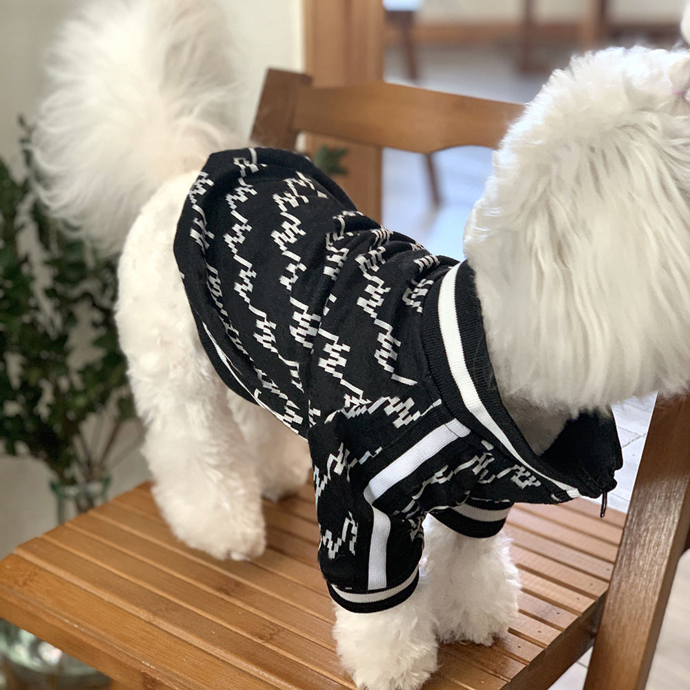 Autumn And Winter Teddy Pet Zipper Jacket