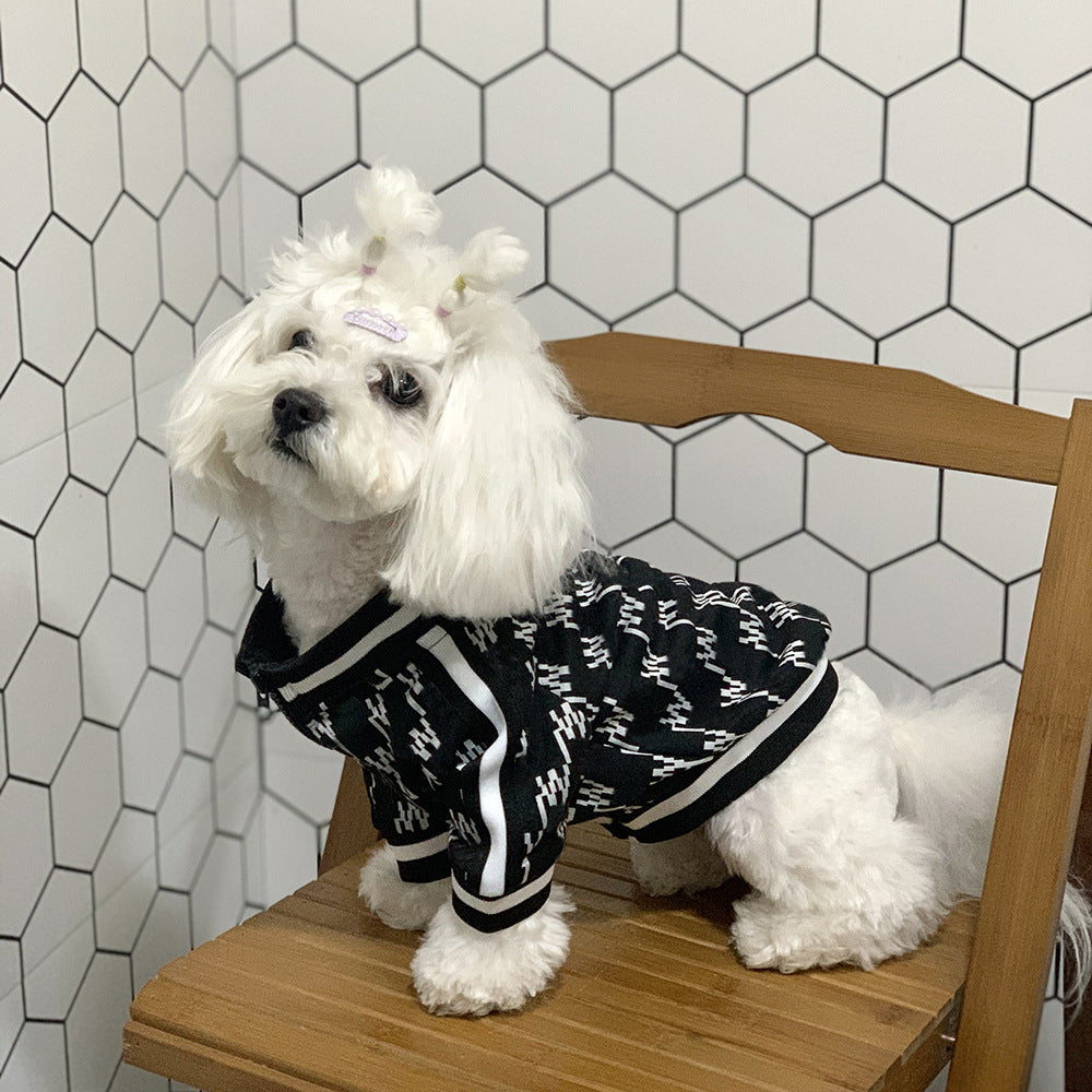 Autumn And Winter Teddy Pet Zipper Jacket
