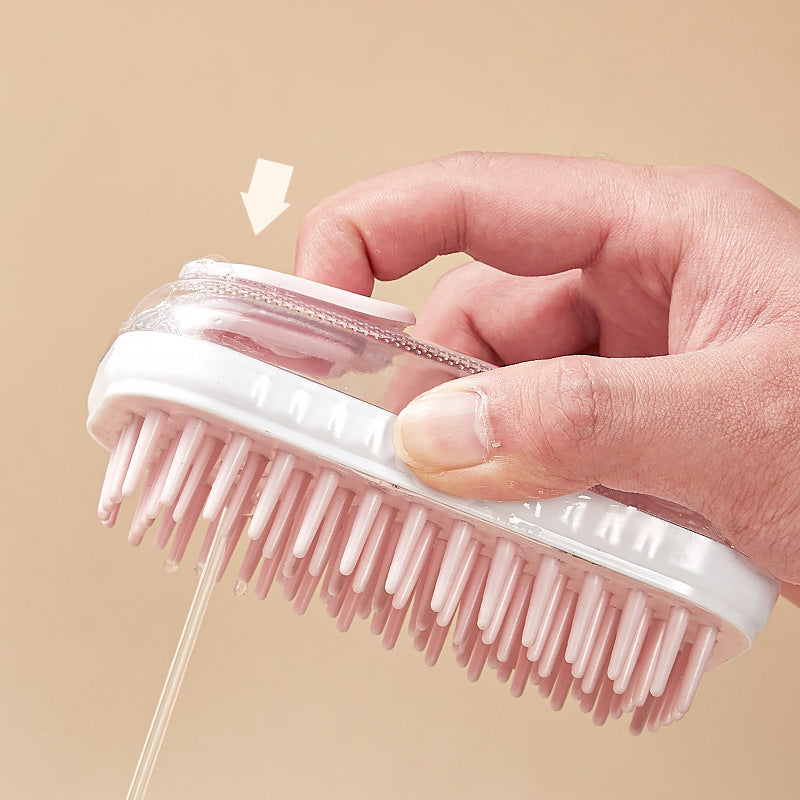 Silicone Bath Brush For Pets Massage Brush