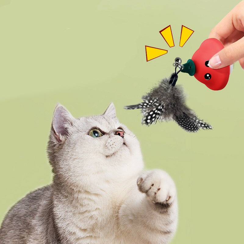 Pet Movement Playing Toy Cat Wand Suction Cup Toys