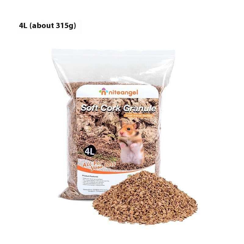 Oak Cork Dust-Free Djungarian Hamster Bedding Cage Supplies