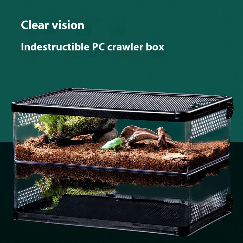 Track Box Feeding Cylinder Cage Anti-Escape Pet Supplies