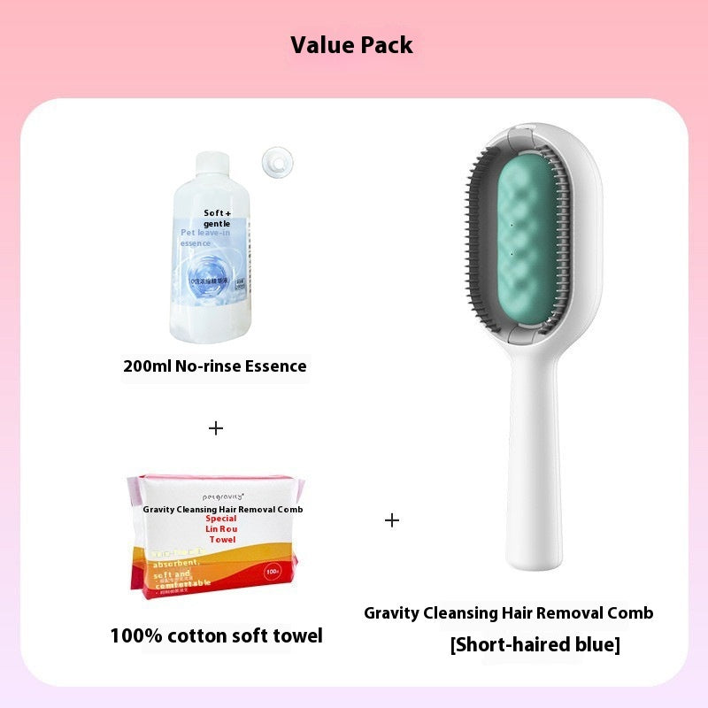 Pet Grooming Brush Dematting Dog Comb & Cat Brush
