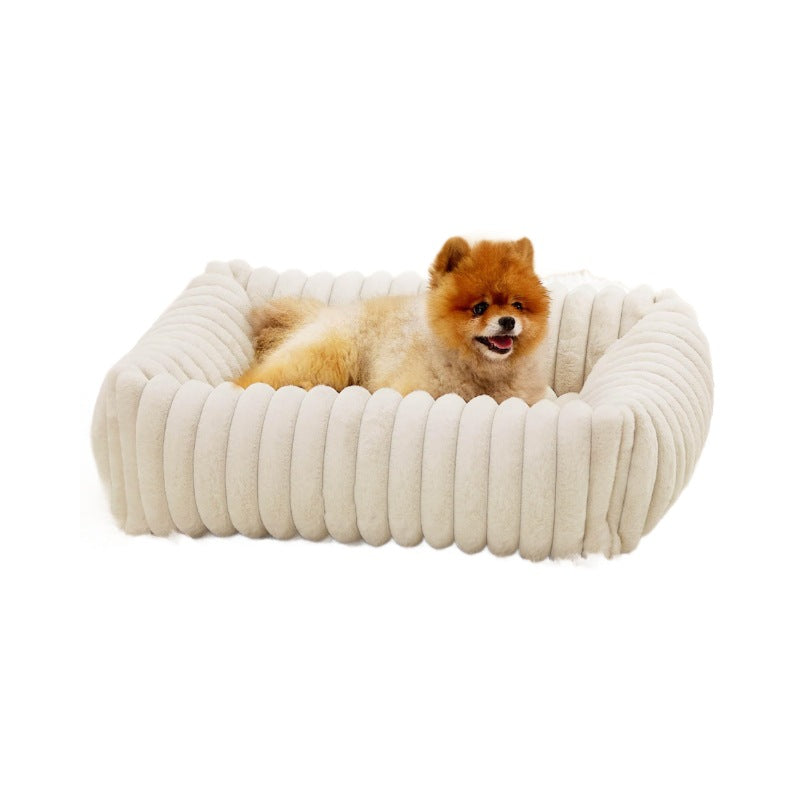 Pet Supplies Doghouse Cathouse Warm Plush Bed