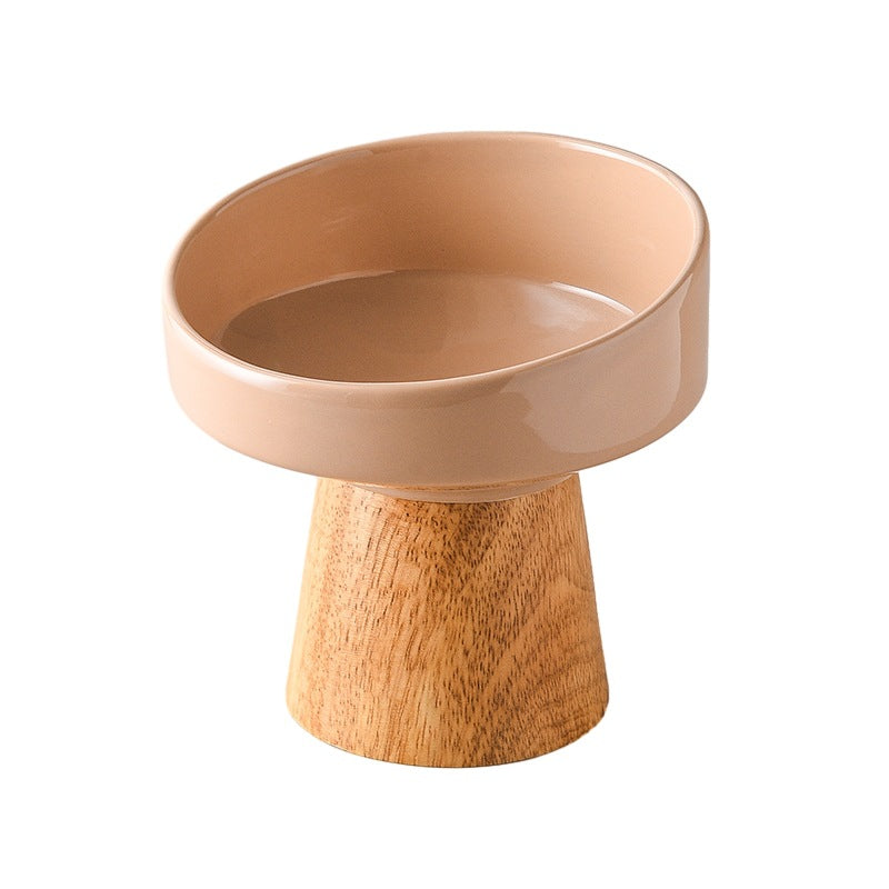 Pet Elevated Canned Snacks Cat Dining Plates