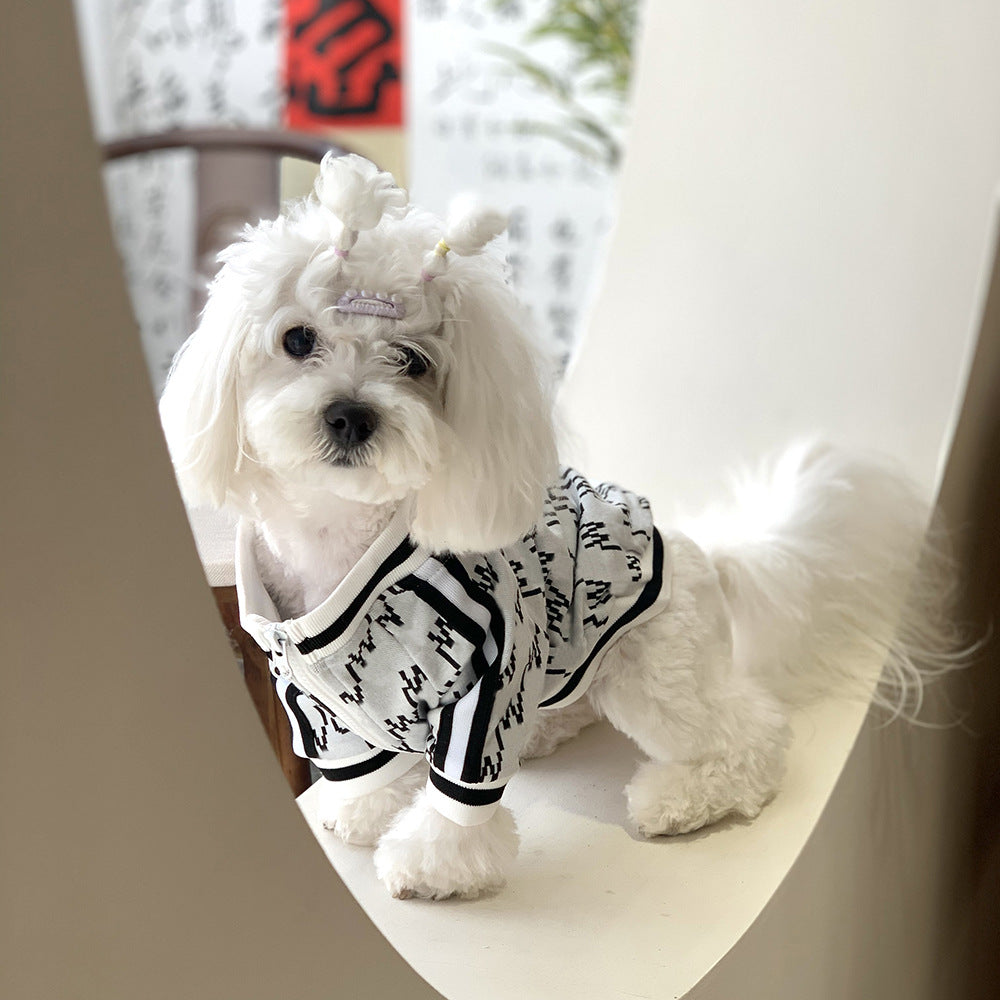 Autumn And Winter Teddy Pet Zipper Jacket