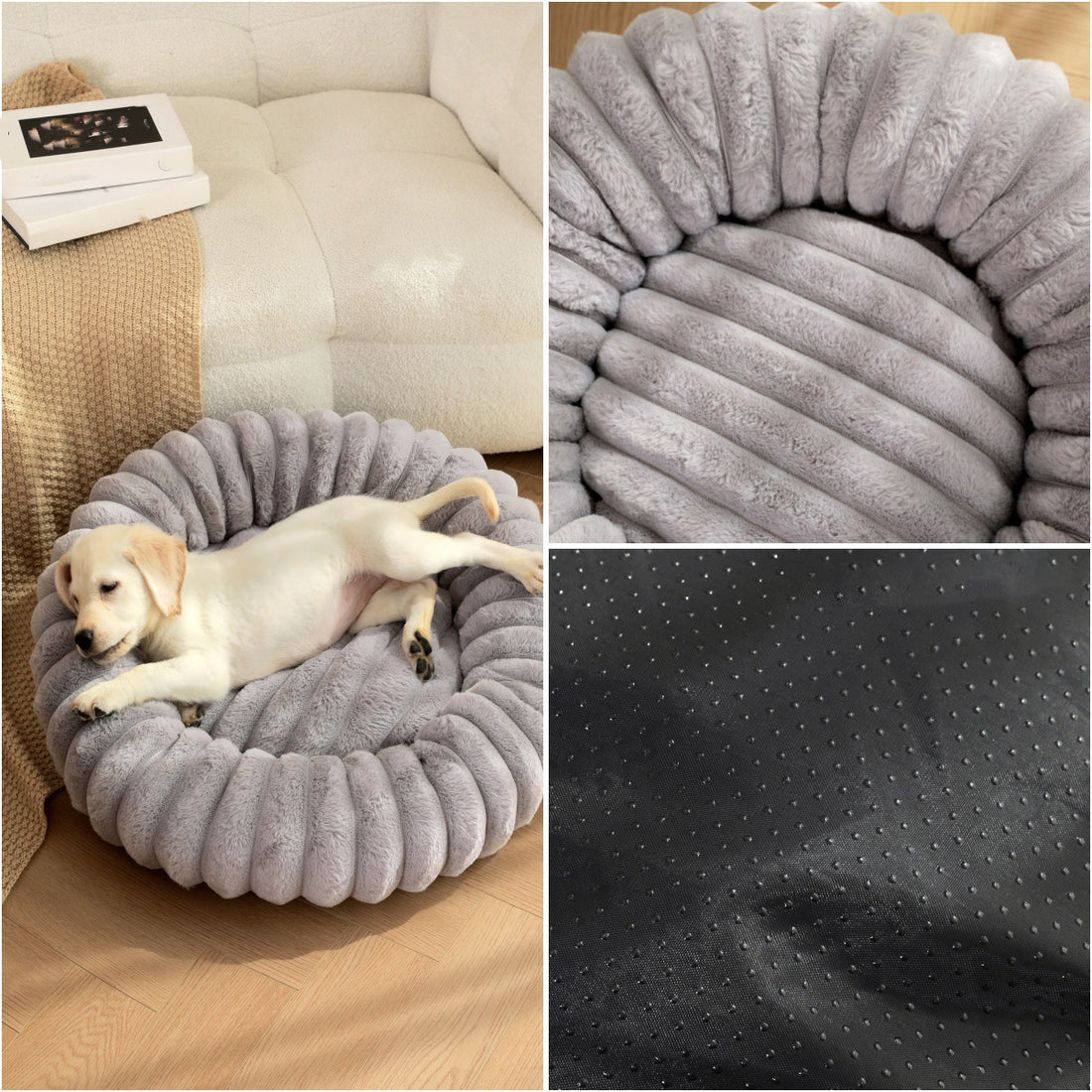 Pet Nest Straight Rabbit Plush Mat