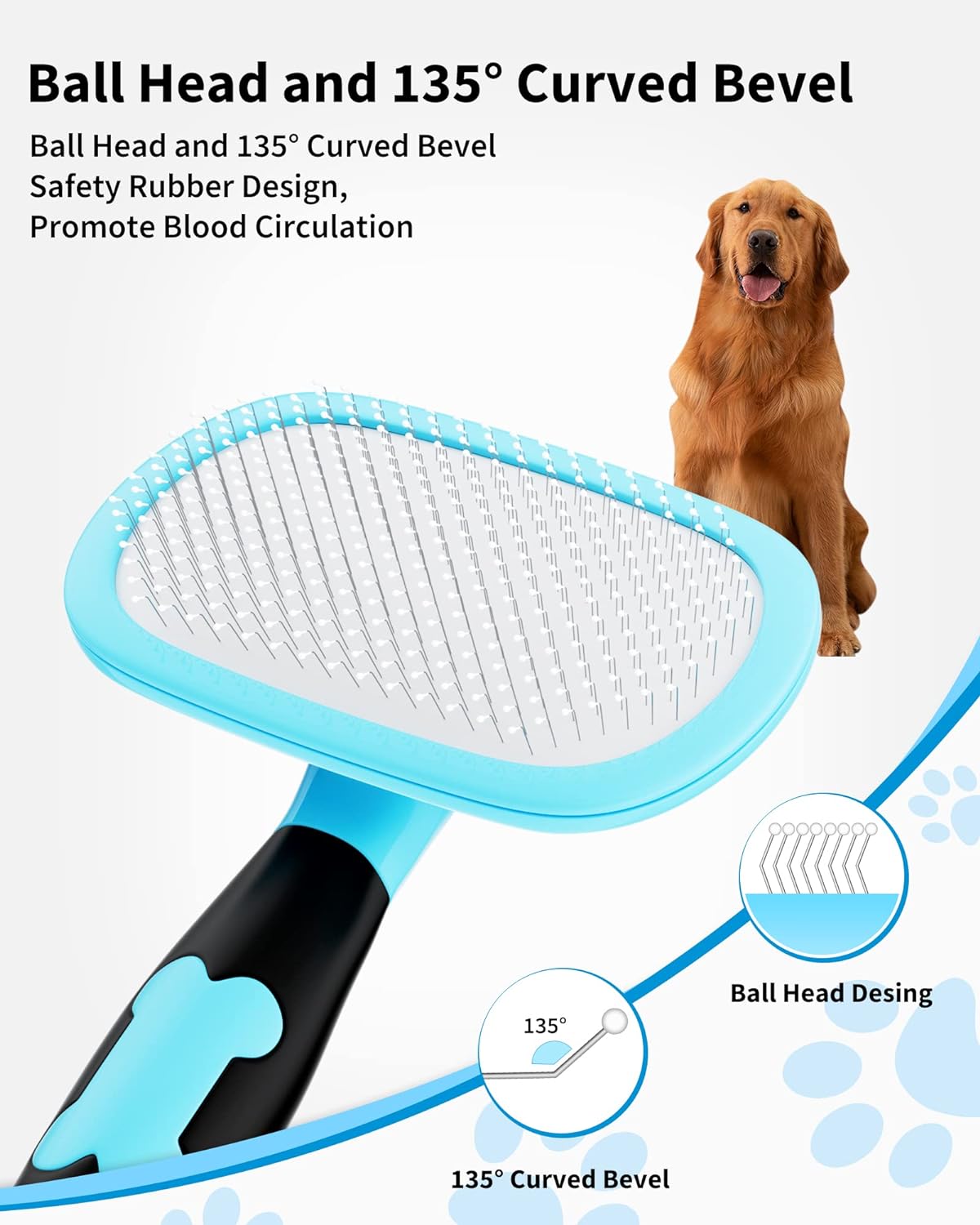Pet Grooming Dog & Cat Brush