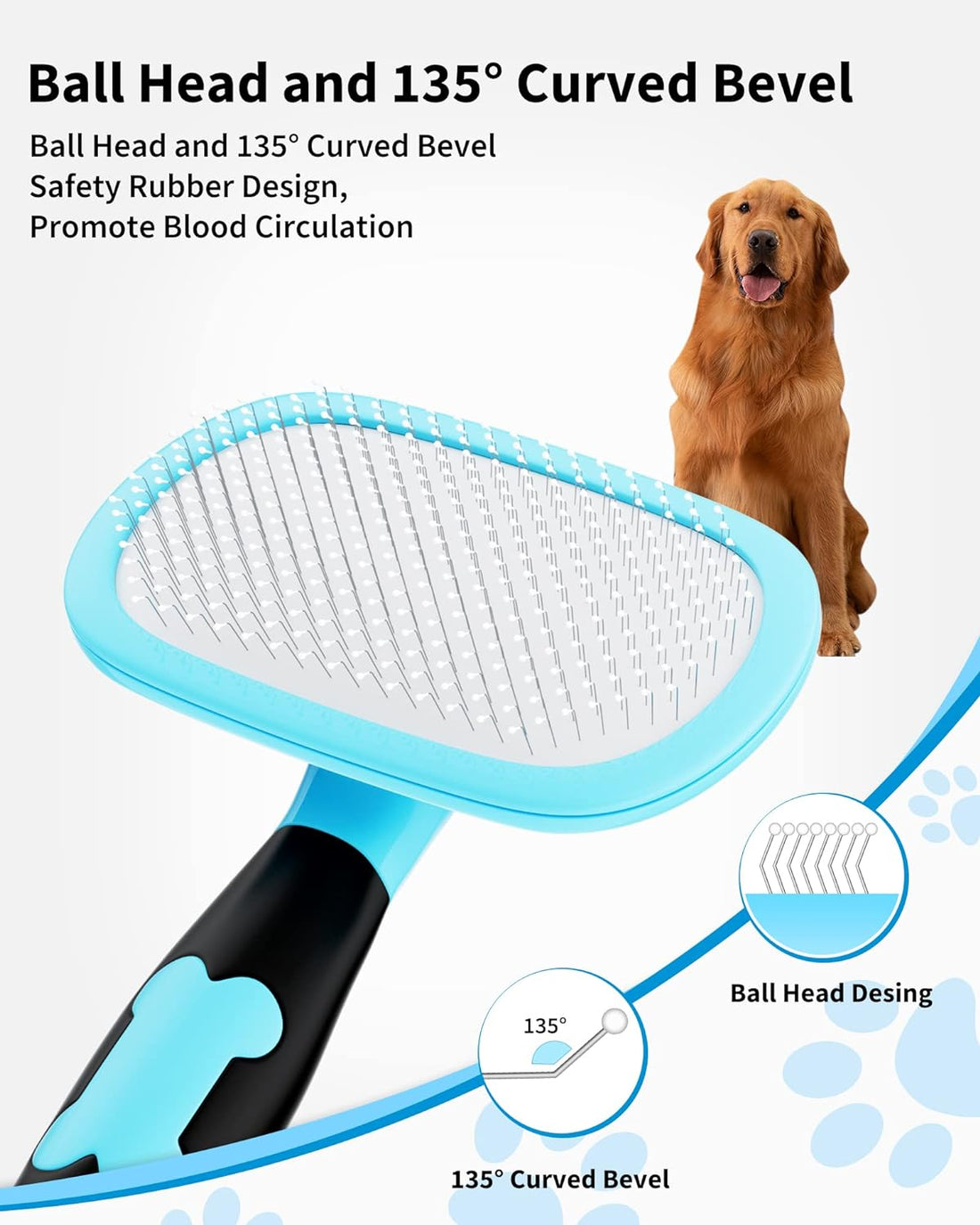 Pet Grooming Dog & Cat Brush