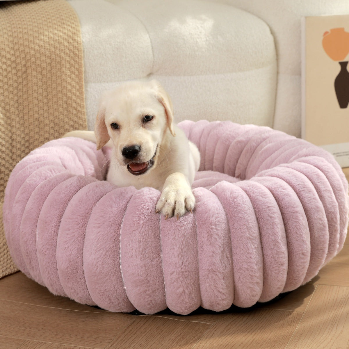 Pet Nest Straight Rabbit Plush Mat