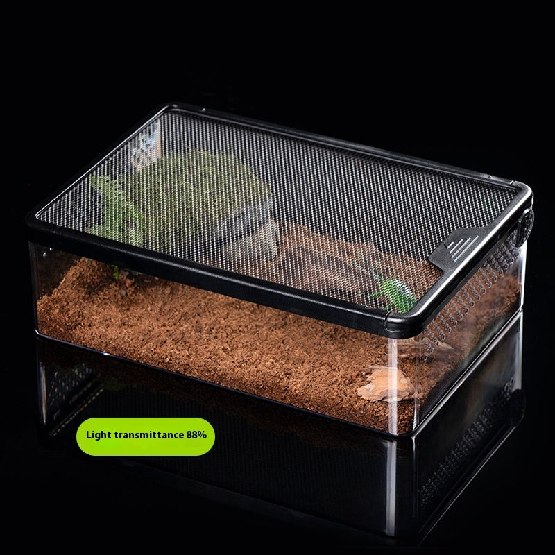 Track Box Feeding Cylinder Cage Anti-Escape Pet Supplies