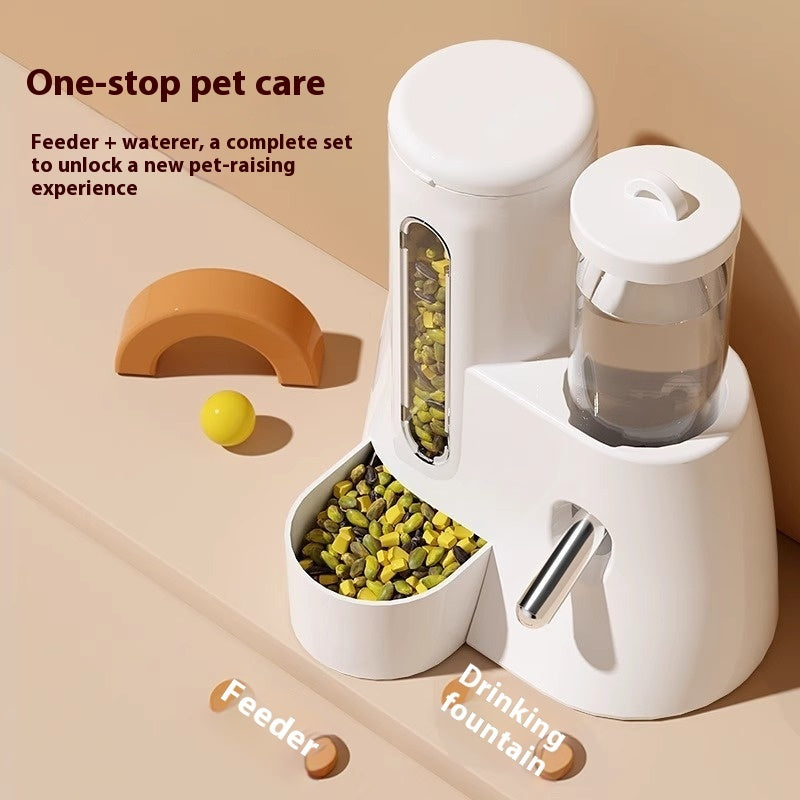 Hamster Automatic Water Feeder Kettle Food Basin