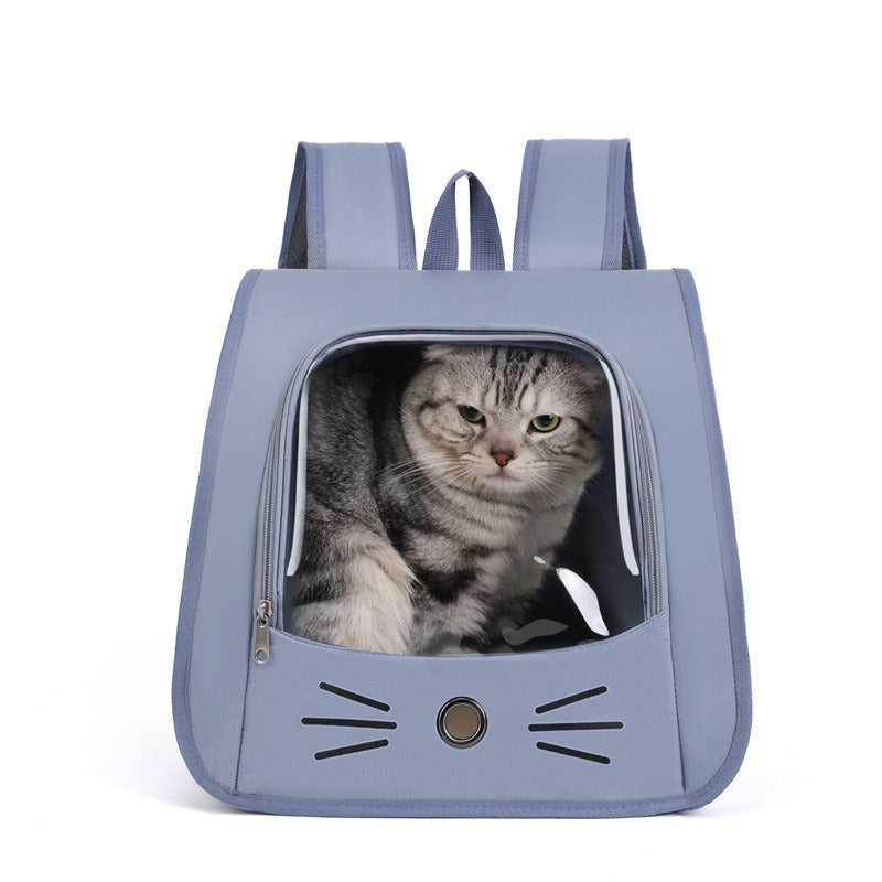 Pet Cat Carrier Backpack Outdoor Shoulders Bag