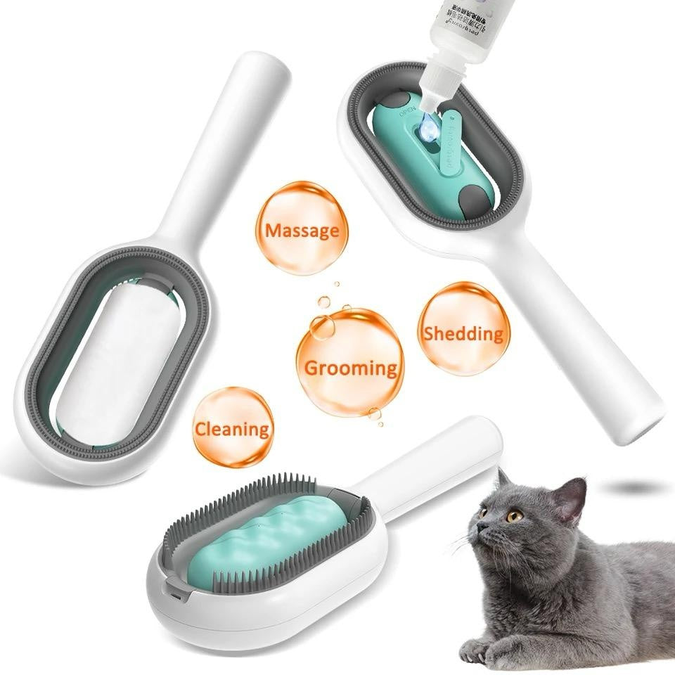 Pet Grooming Brush Dematting Dog Comb & Cat Brush