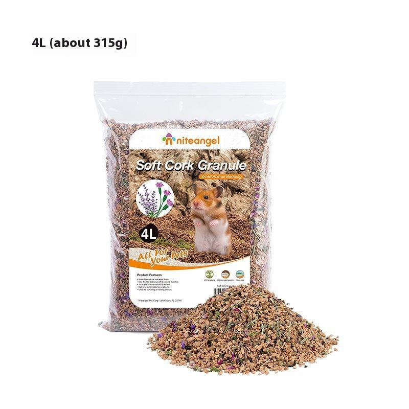 Oak Cork Dust-Free Djungarian Hamster Bedding Cage Supplies