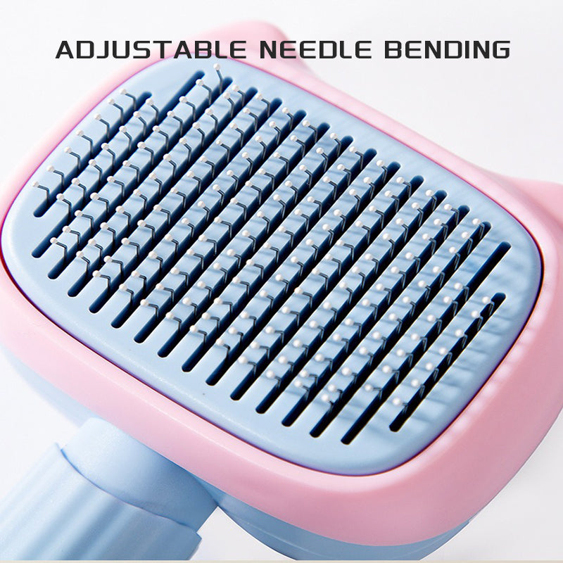 Pet Grooming & Deshedding Brush For Dogs