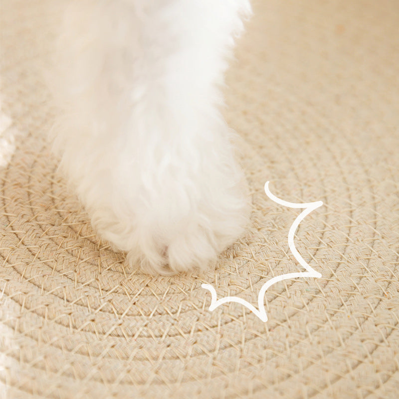 Oval Cat Scratching Pad Bowl Cardboard Cat Scratch Nest Furniture Protector