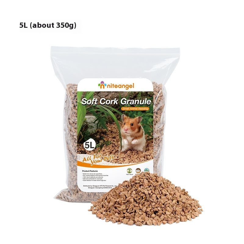 Oak Cork Dust-Free Djungarian Hamster Bedding Cage Supplies