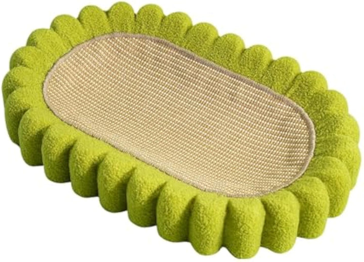 Oval Cat Scratching Pad Bowl Cardboard Cat Scratch Nest Furniture Protector
